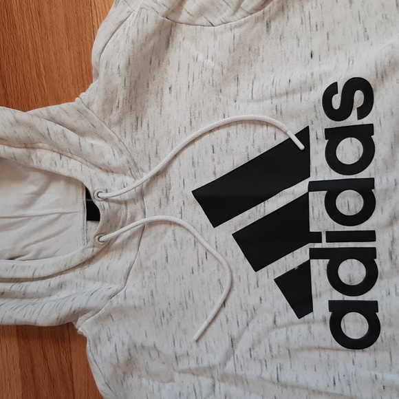 Womens Adidas Hooded Sweatshirt - Picture 2 of 3